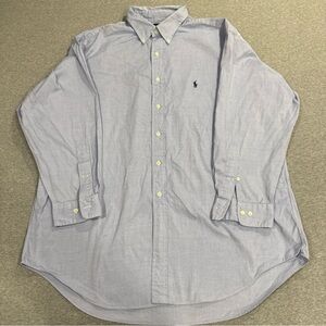 Ralph Lauren Men's Light Blue Polo Shirt